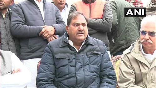 Indian National Lokdal leader Abhay Singh Chautala