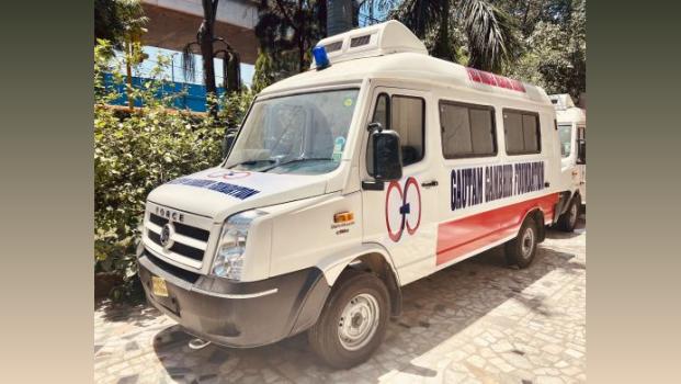 The Gambhir foundation's free ambulances