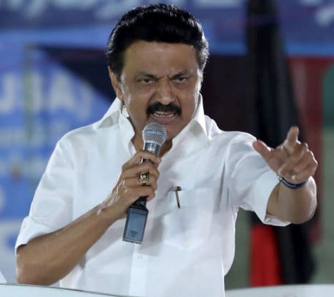 Stalin thanks TN people for voting DMK to power - Rediff.com India News