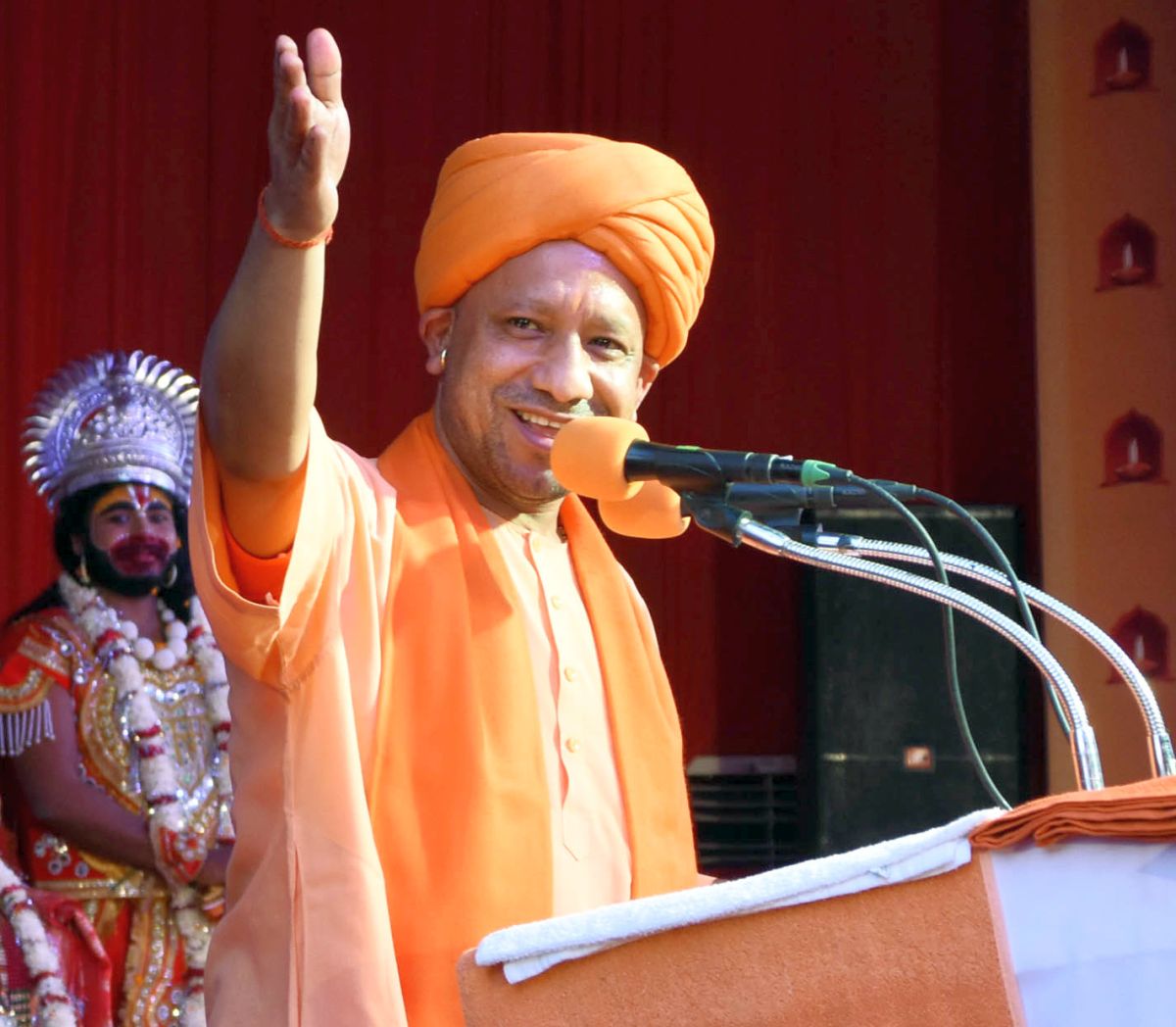 Earlier money was spent on kabristans, now on temples: Yogi - Rediff.com  India News