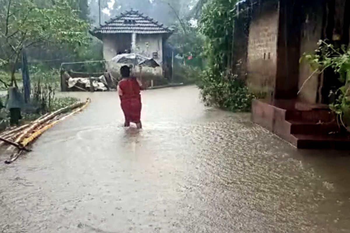 Very heavy rain in Kerala last month