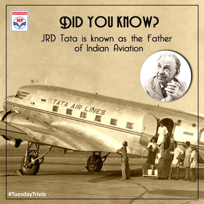 J R D Tata