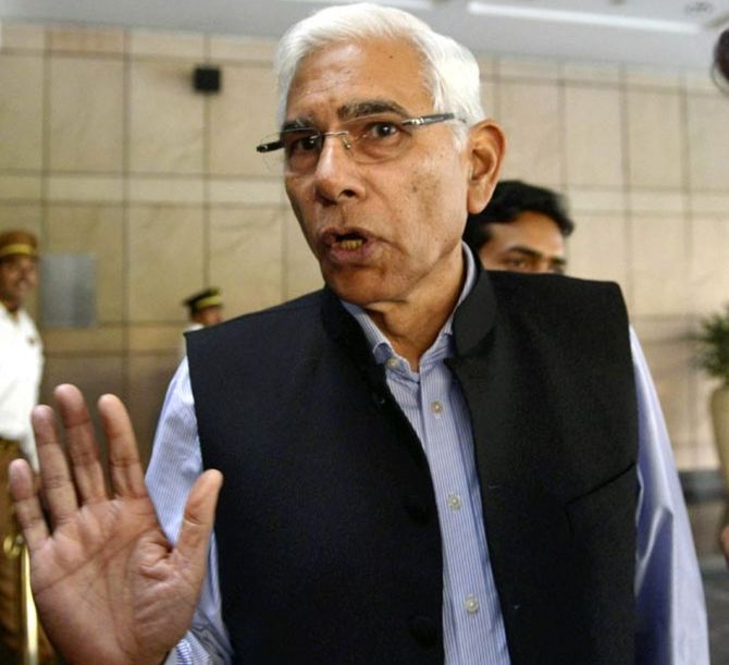 Vinod Rai was appointed as the head Committee of Administrators by the Supreme Court in 2017 to oversee the workings of the BCCI