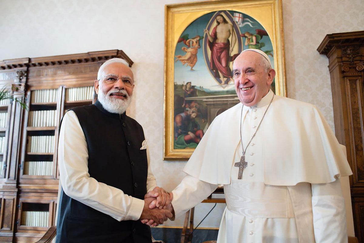 When Modi Met The Pope