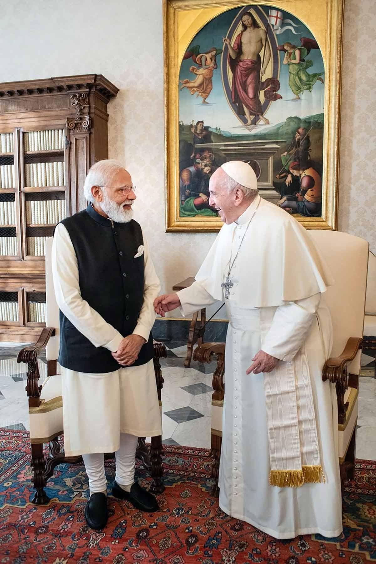 pope visit to india