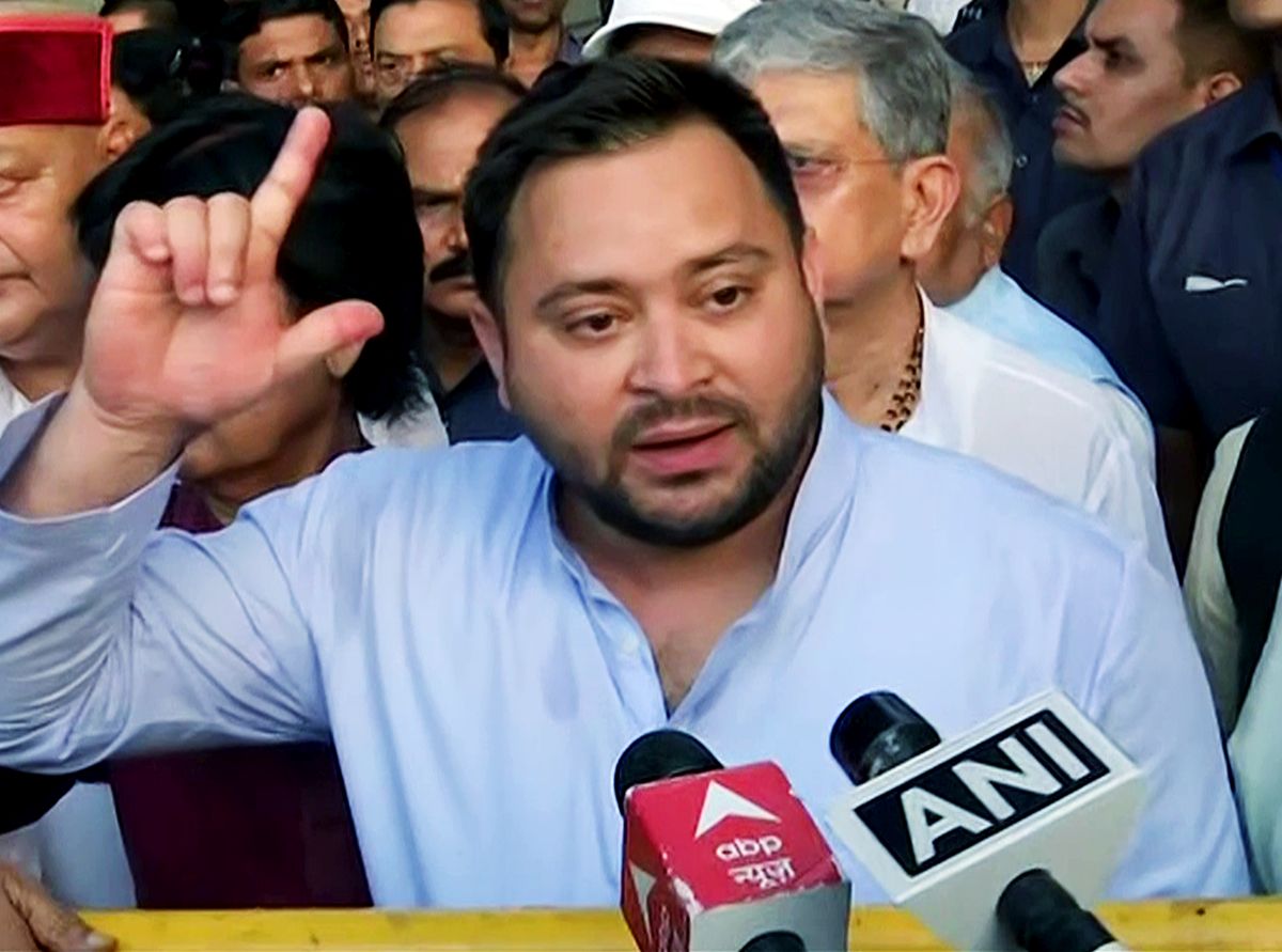 Bihar deputy Chief Minister Tejashwi Yadav