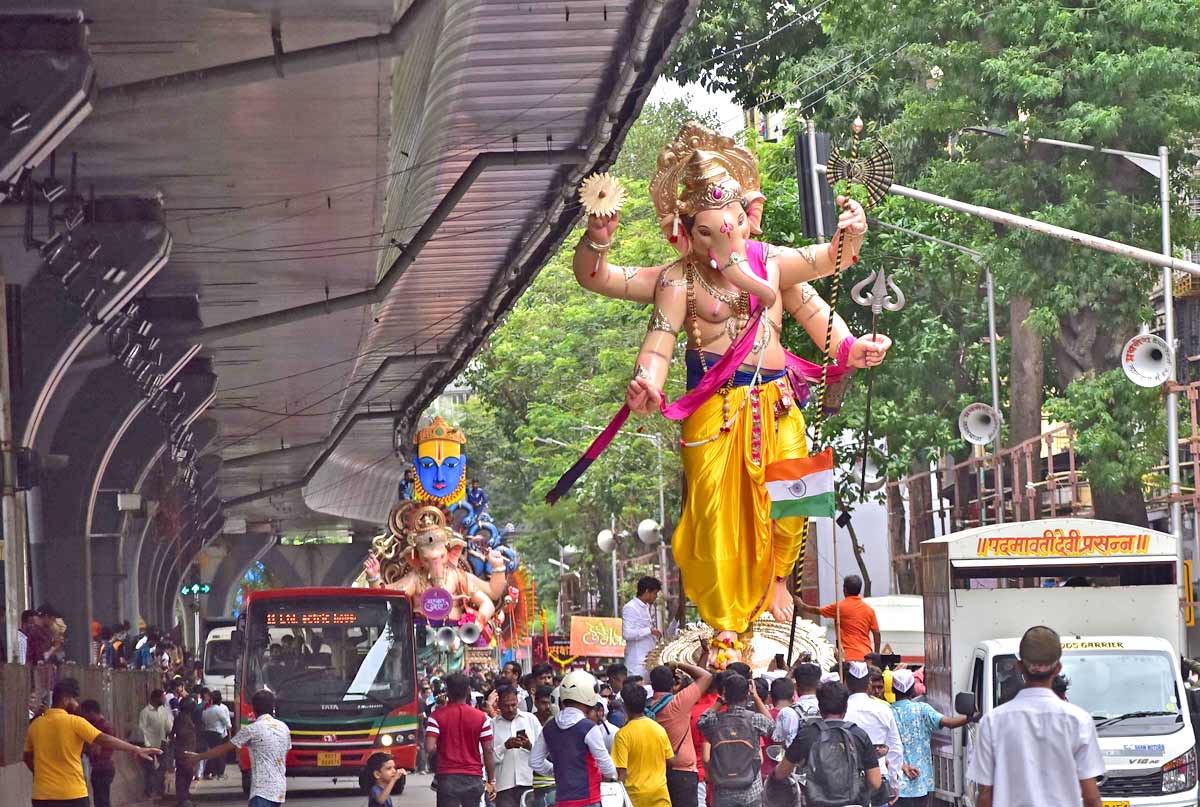 Lord Ganesha Returns To Mumbai India News 7264