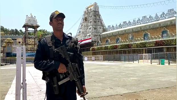 Lord Venkateswara temple at Tirumala in Tirupati/ANI Photo