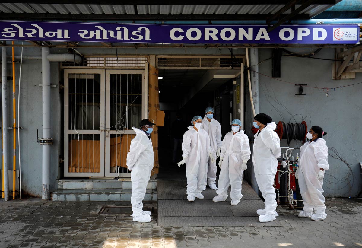 India reports over 1 lakh Covid cases 2nd day in a row