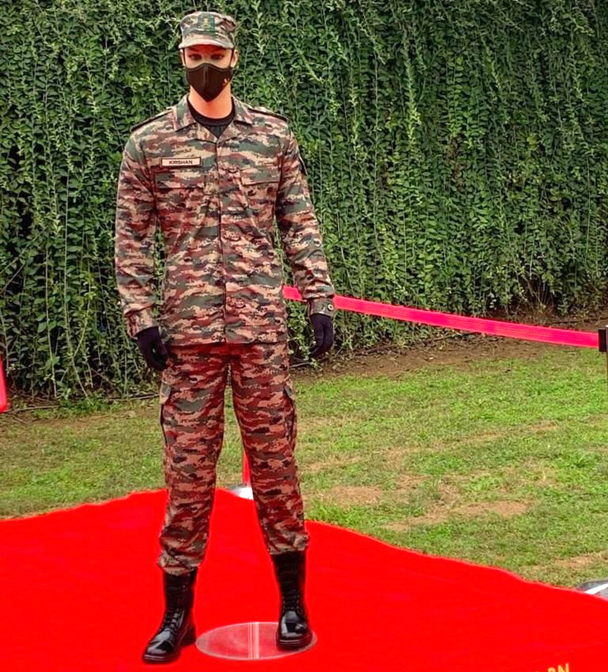 Army takes out patent on new camouflage-style uniform