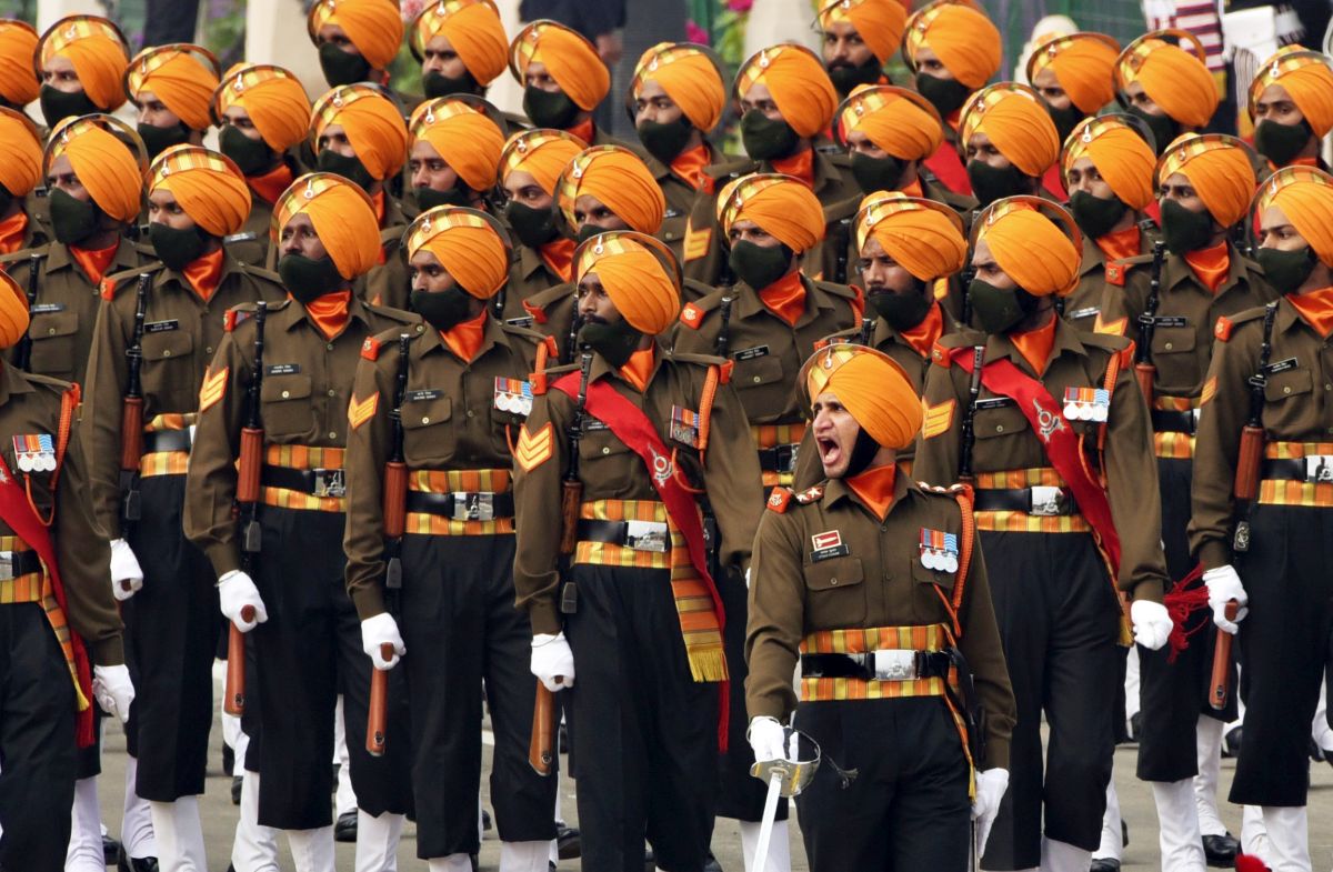 ANI on X: The new combat uniform of the Indian Army was unveiled at the ' Army Day' parade, today.  / X