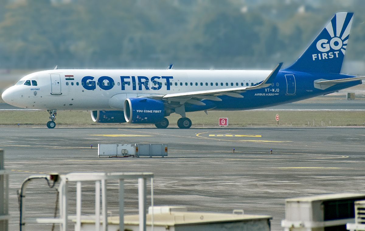 2 passengers offloaded from Go First flight for 'misbehaving' with crew -  Rediff.com India News