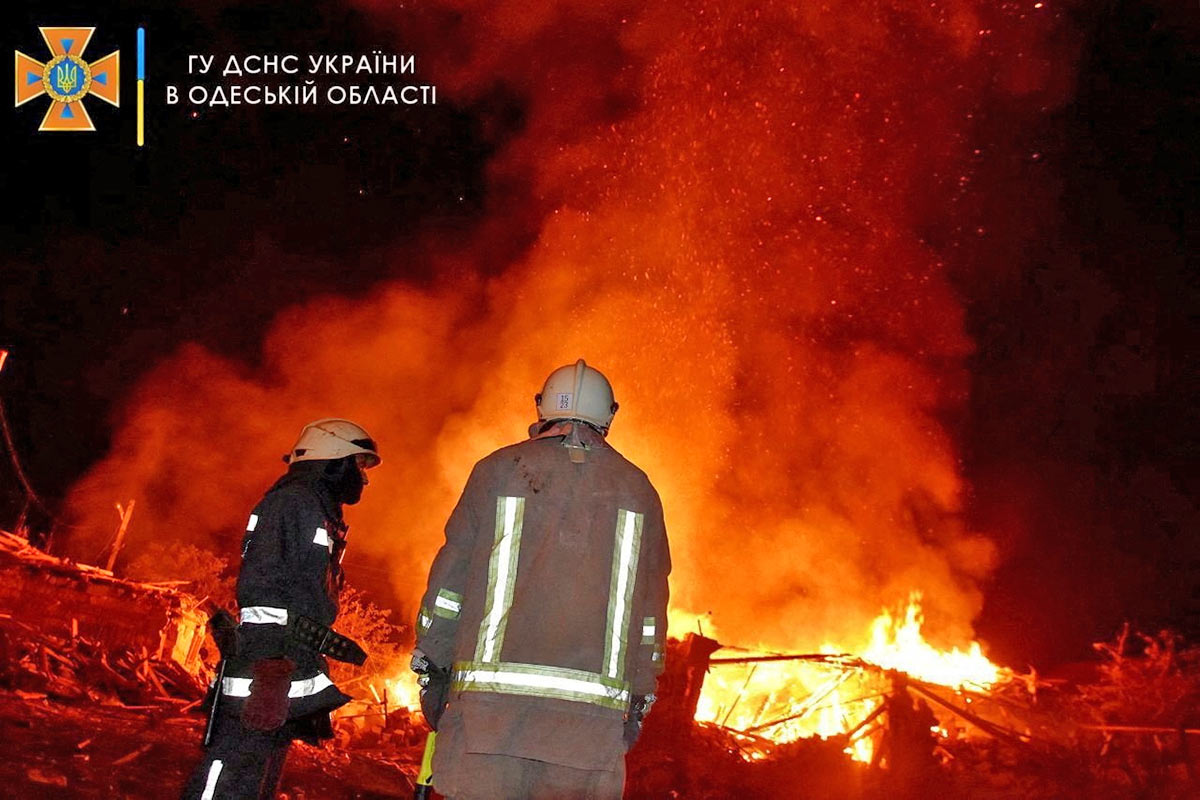 Putin Continues to Burn Down Ukraine
