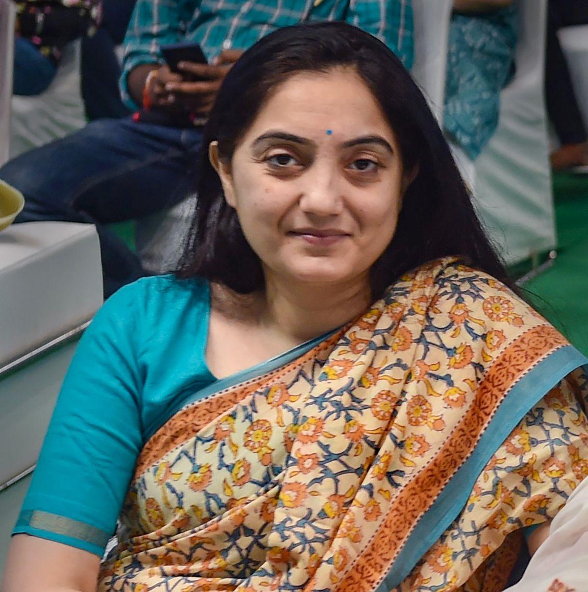 Former BJP spokesperson Nupur Sharma