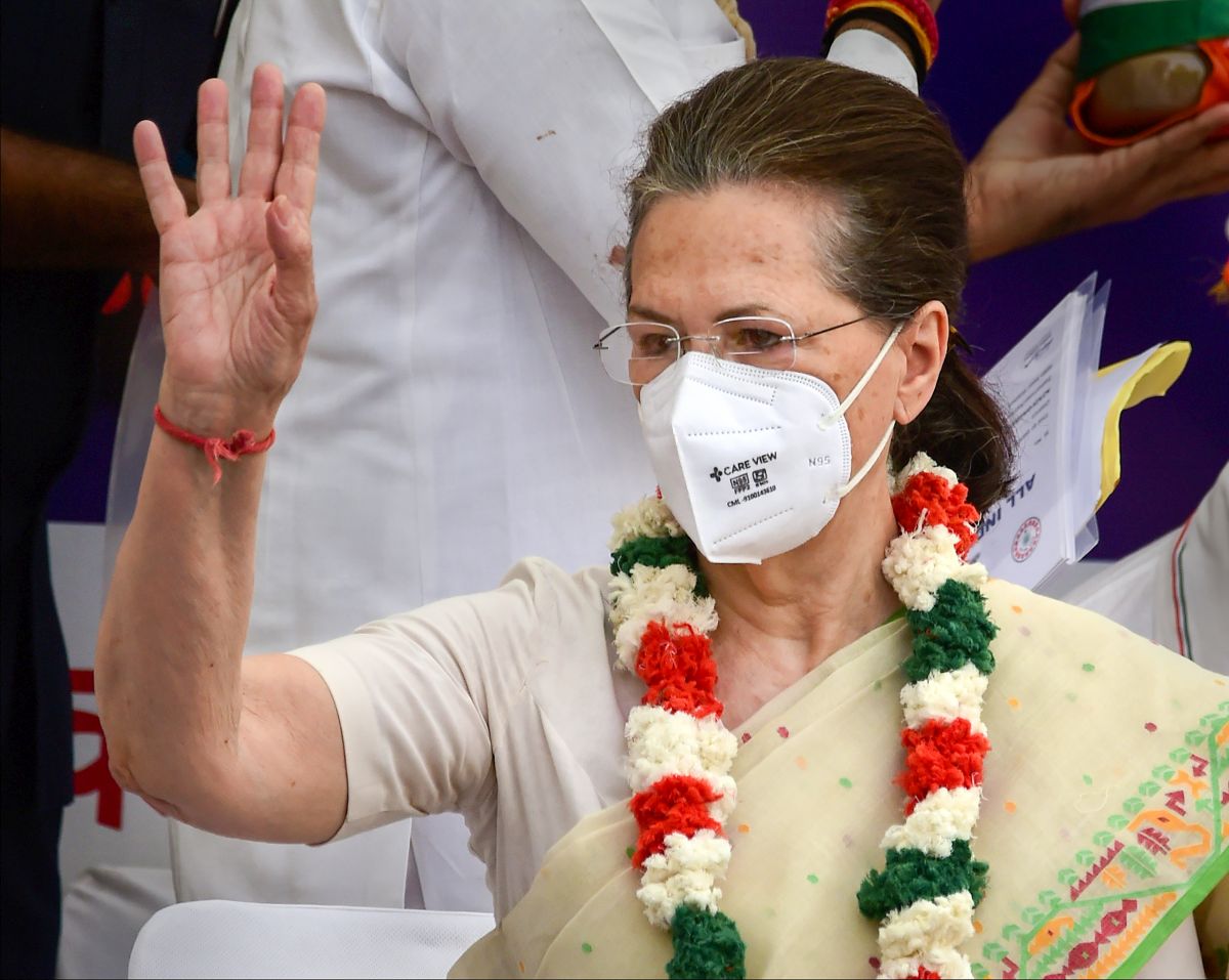 Sonia Gandhi tests positive for COVID-19 again