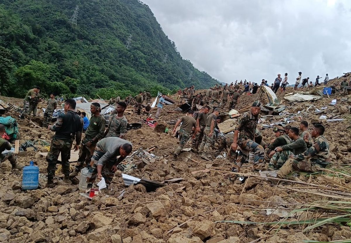 Nathula, other parts of Sikkim cut off in landslides