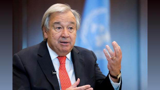 UN Secretary-General Antonio Guterres