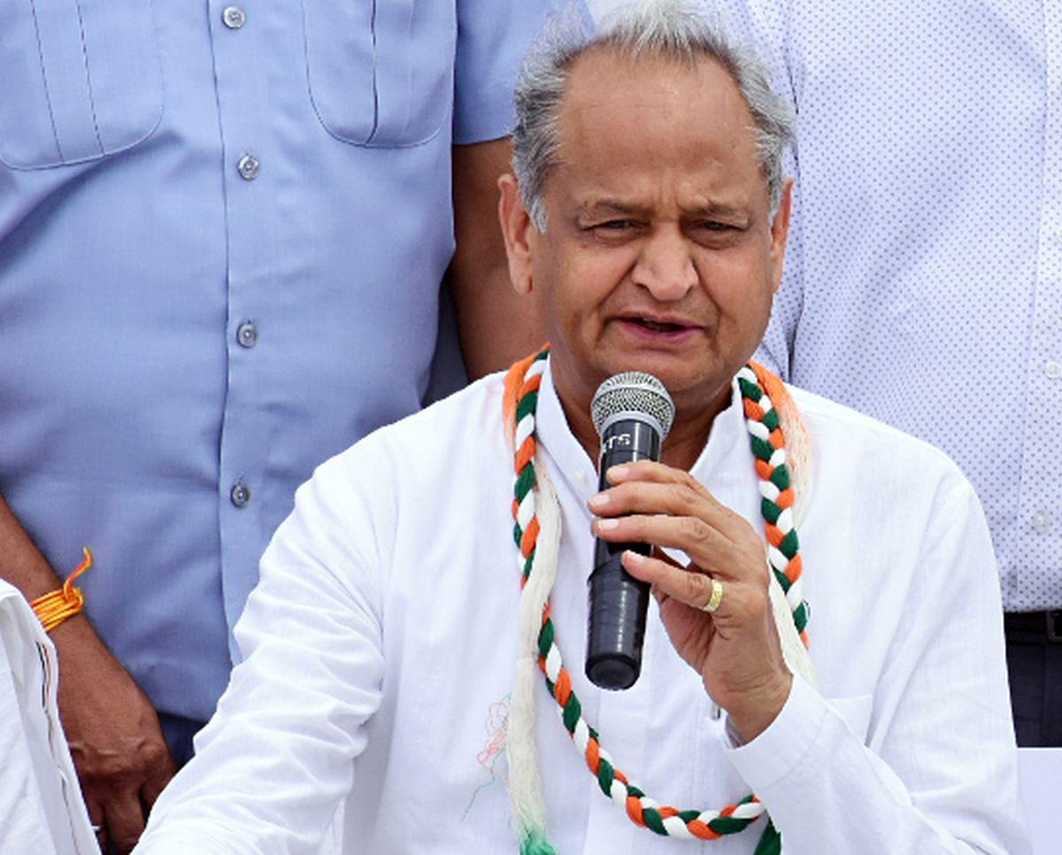 Rajasthan CM Ashok Gehlot