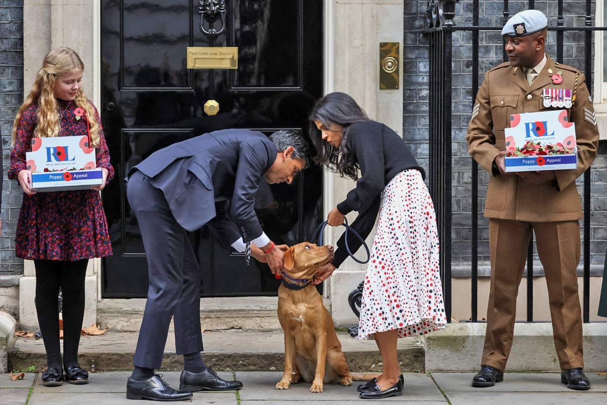 British Prime Minister Rishi Sunak