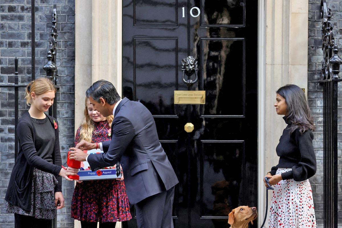 British Prime Minister Rishi Sunak