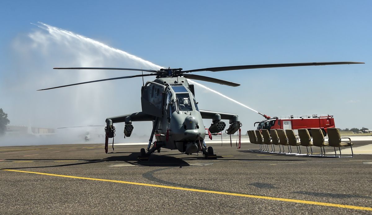 IAF inducts Indiamade light combat helicopters 'Prachand'