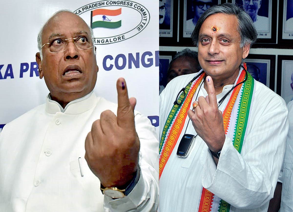 Counting of votes begins in Kharge vs Tharoor contest