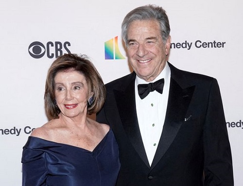 US House Speaker Nancy Pelosi and husband Paul Pelosi/Reuters