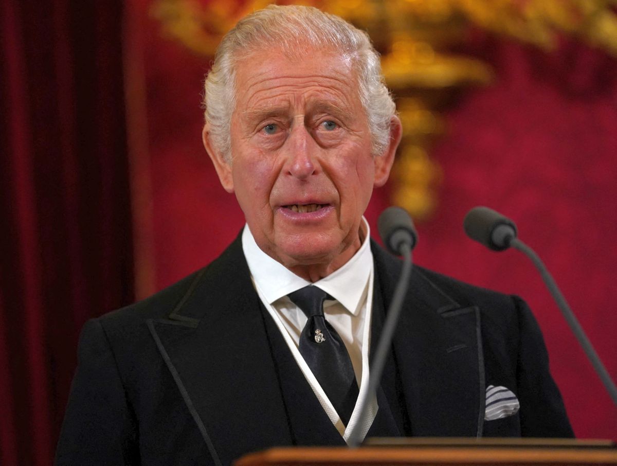 Britain's King Charles III/Jonathan Brady/Pool via Reuters