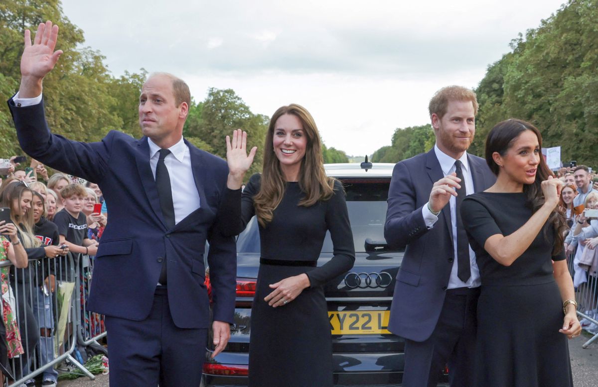 Harry claims William hit him during spat over Meghan
