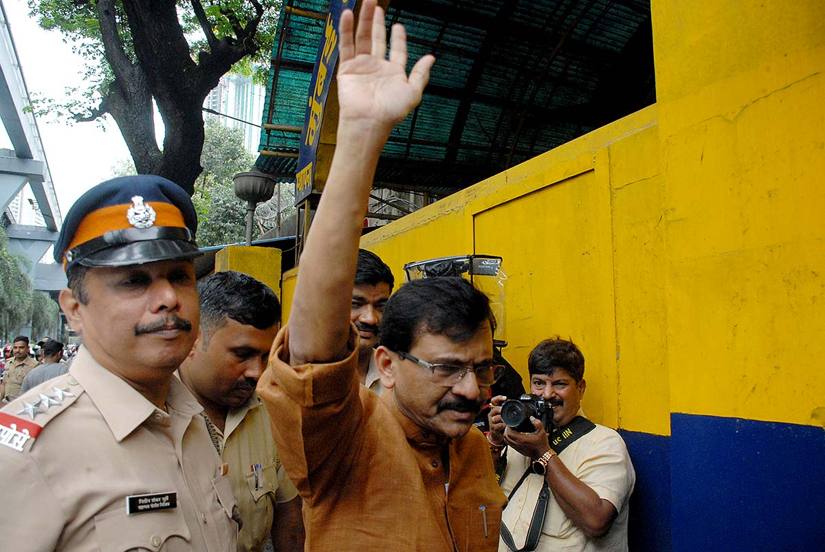 Jail Hasn't Broken Tough Guy Sanjay Raut
