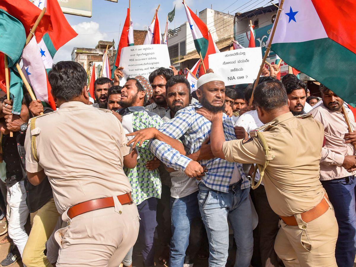 PFI activists were rounded up across the country last week