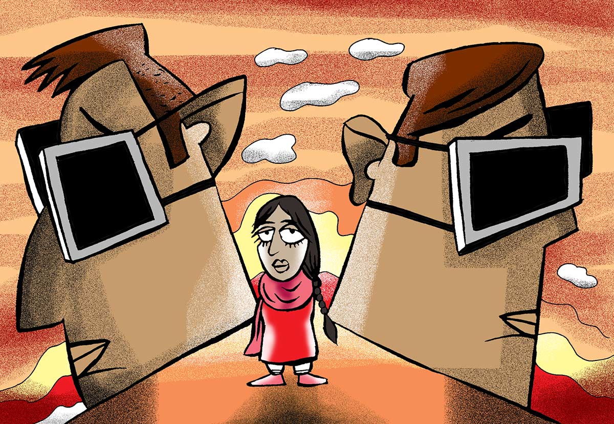 Bangladeshi woman finds UP lover married, goes back