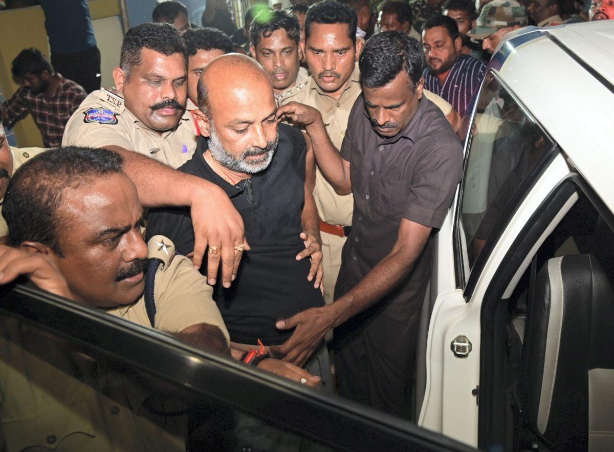 Telangana BJP Chief Detained; Party Moves HC - Rediff.com India News