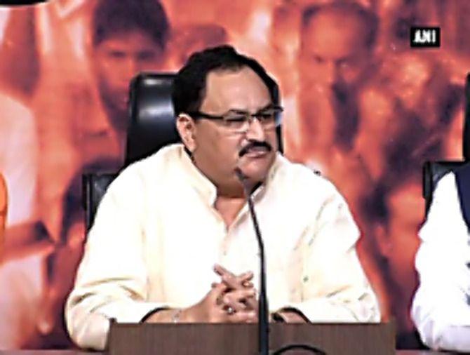 J P Nadda