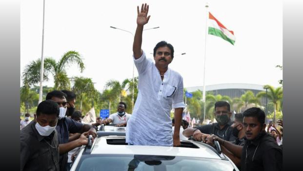 Jana Sena Party chief Pawan Kalyan/ANI Photo
