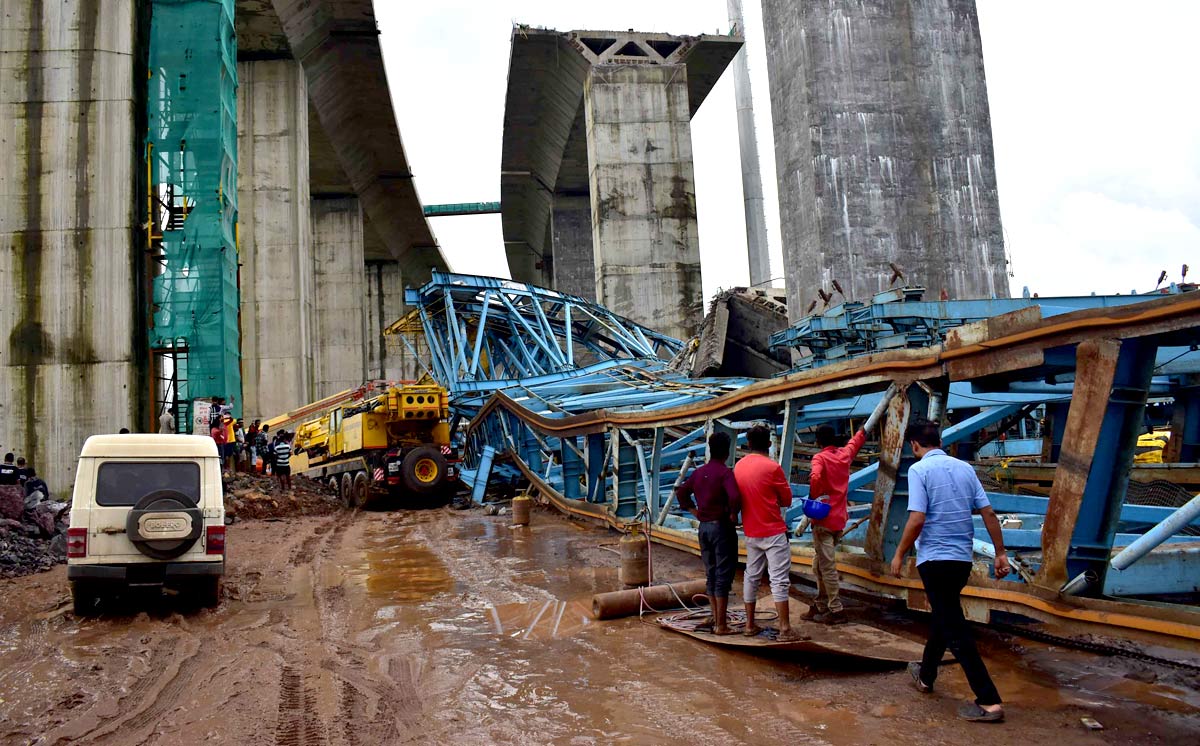 Big spark before Samruddhi girder collapse: Survivor