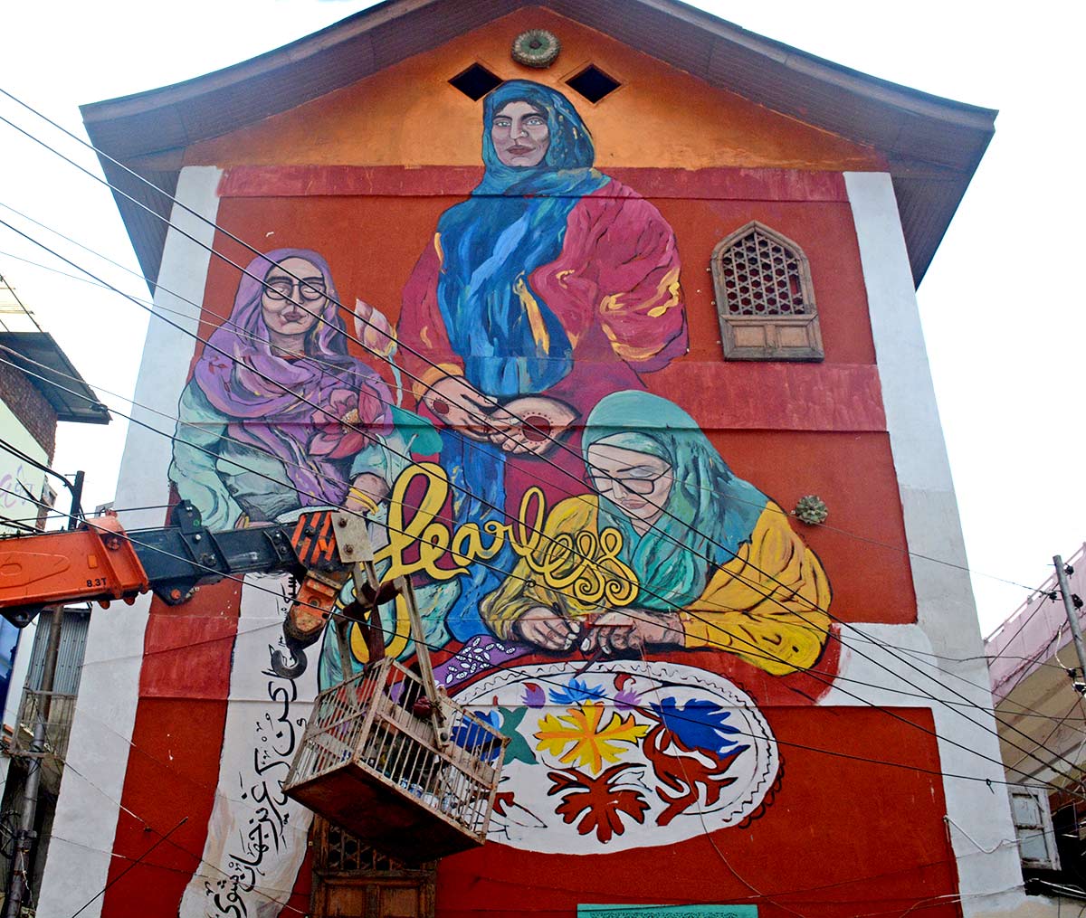 What Are These Kashmiri Women Painting?