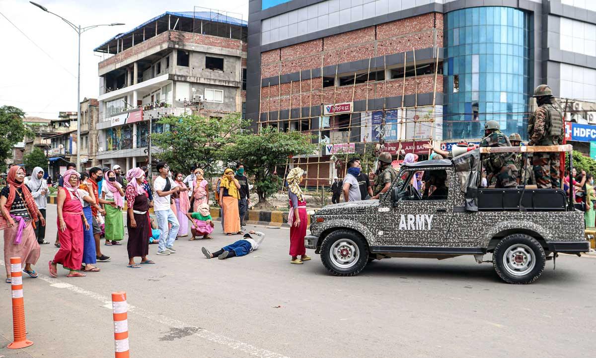 Manipur Protest