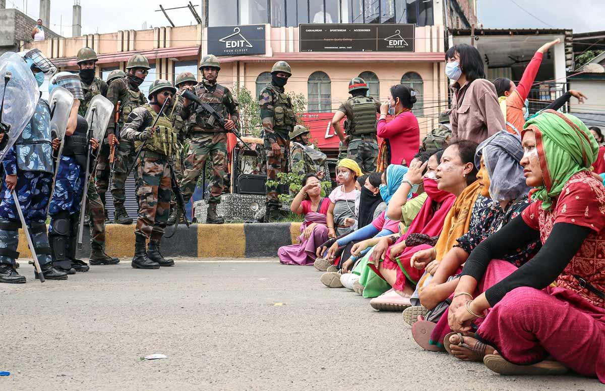 Manipur Protest