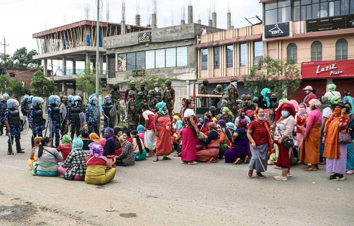 Manipur Protest