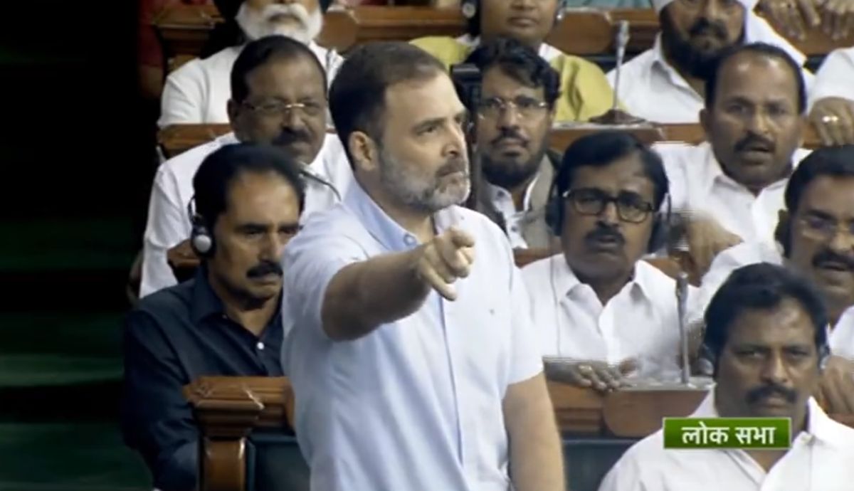 India's opposition leader Rahul Gandhi condemns the Modi government over  violence in Manipur