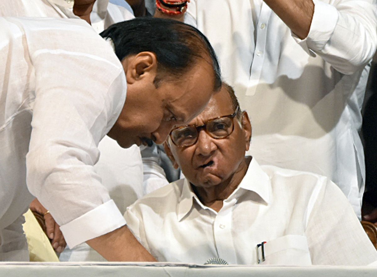 Sharad Pawar group: Ajit 'praying for uncle's death'