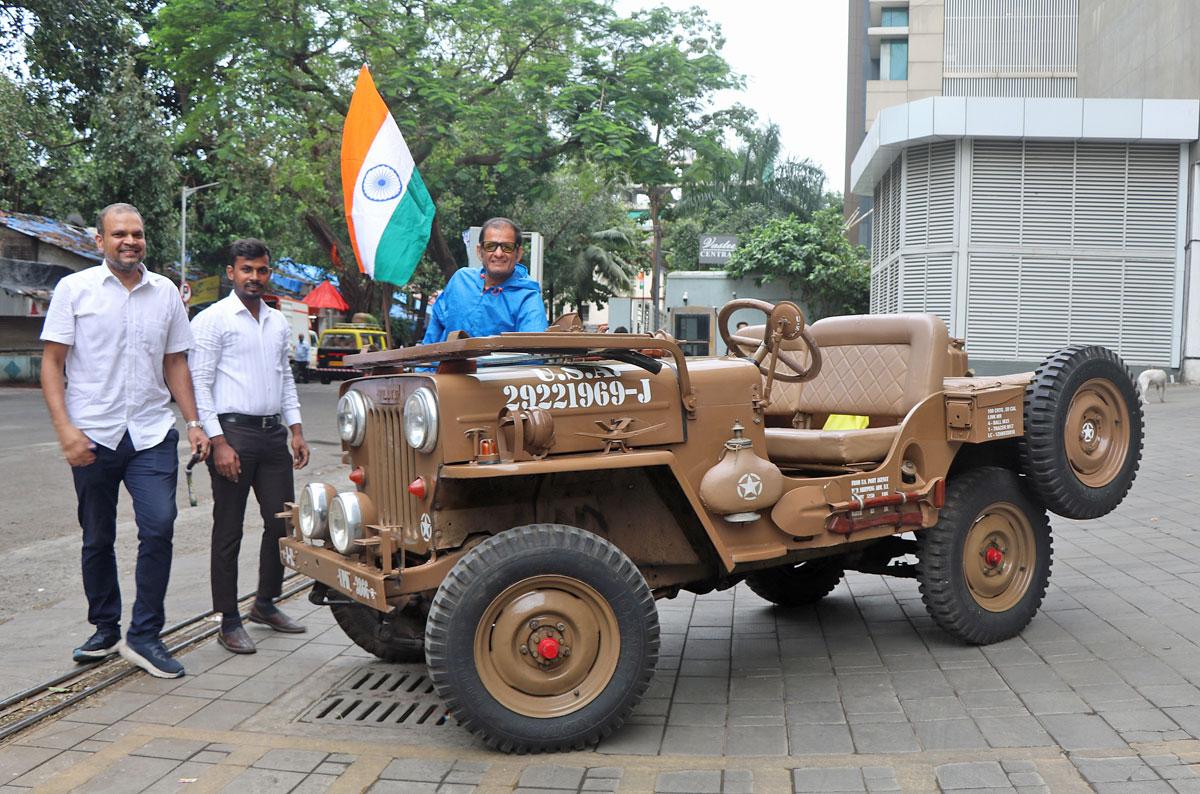 The 1967 Willys CJ3B Hurricane Petrol Sandstorm