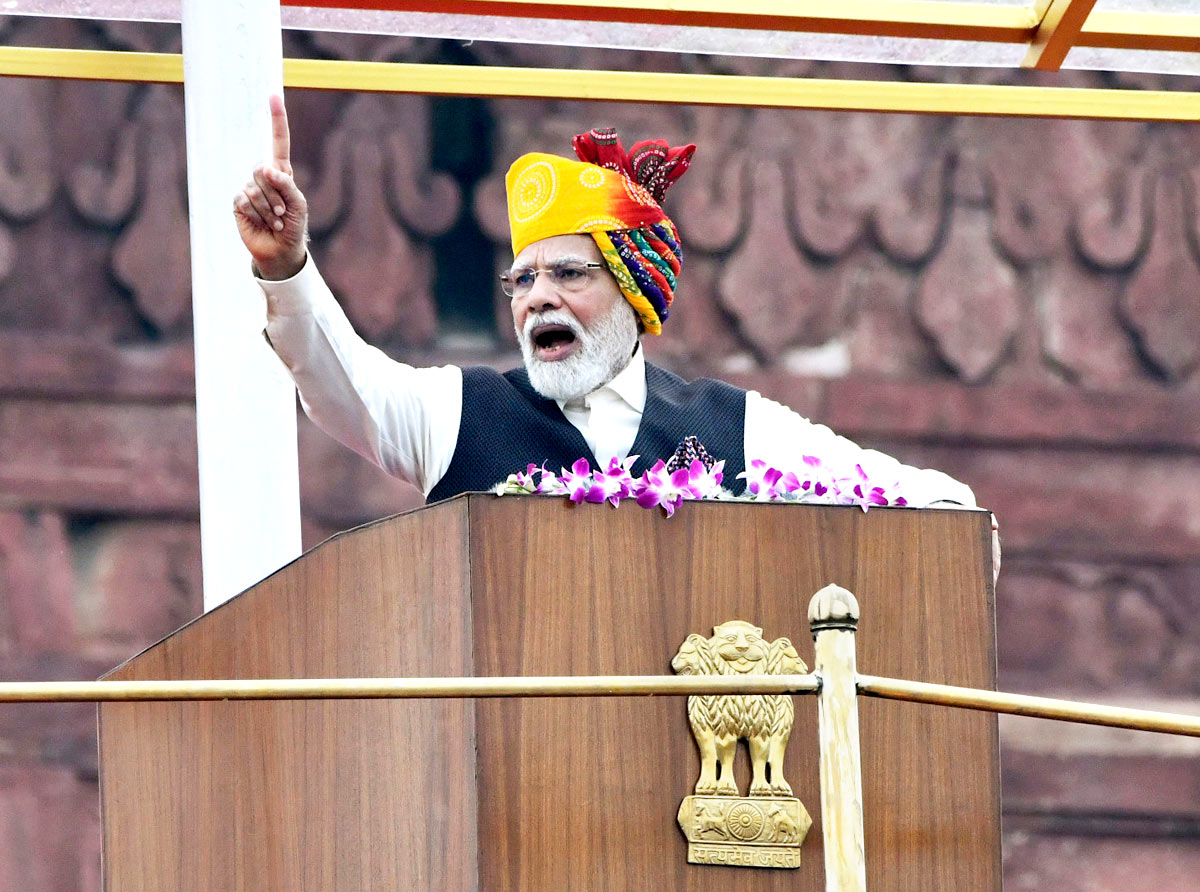 Yeh Bharat na...: Top quotes from Modi's I-Day speech