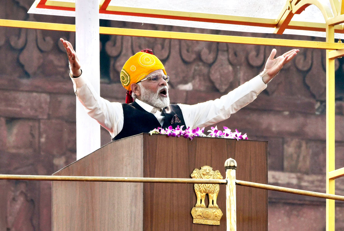 India can shape new world order: Modi on I-Day