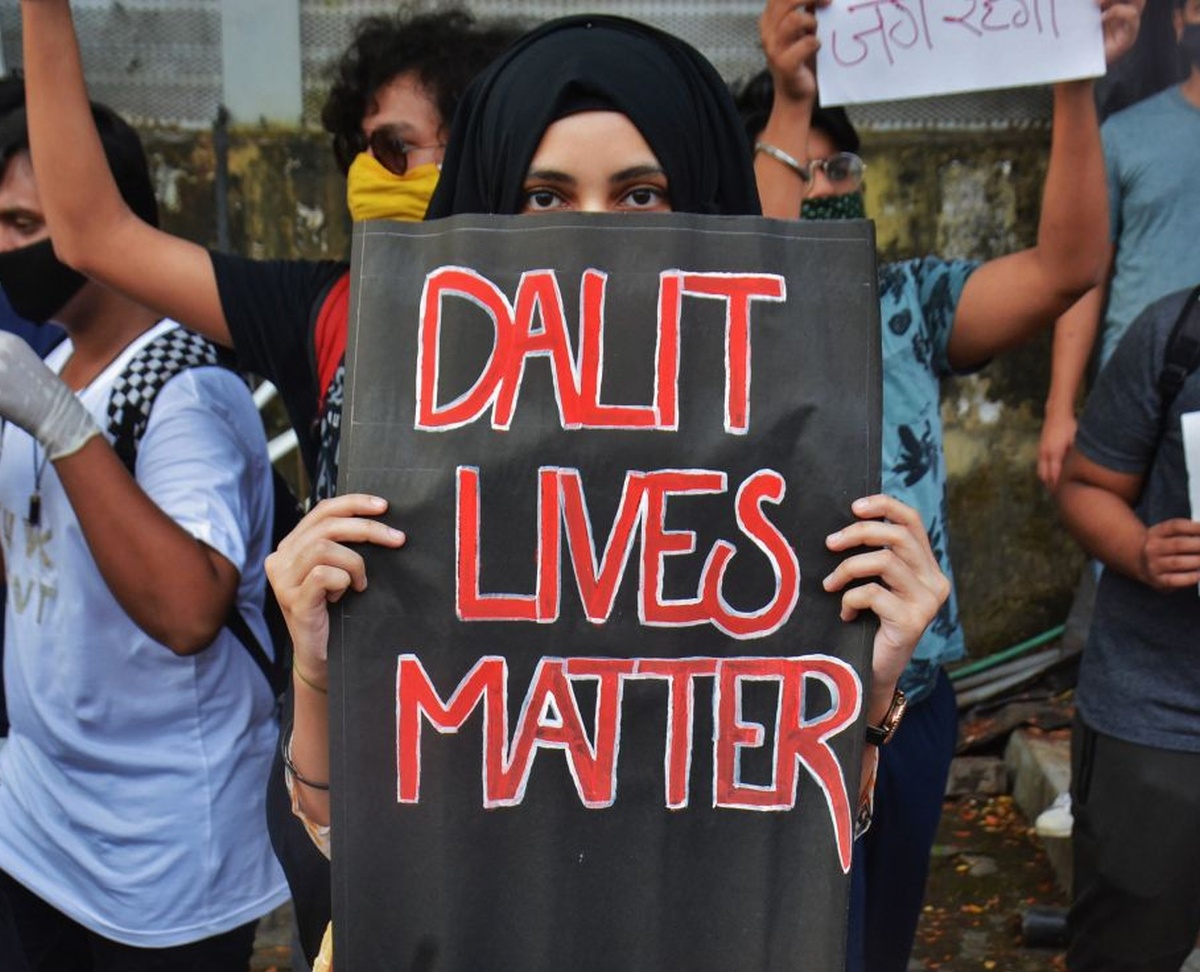 Dalit student hit for saying 'Jai Bhim-Jai Bharat'