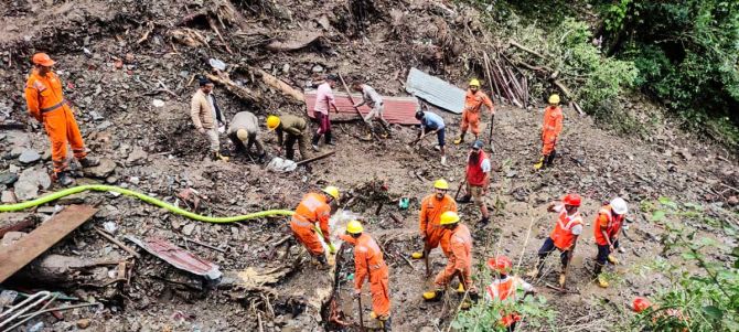 Himachal Rain Havoc Devastates Business - Rediff.com India News