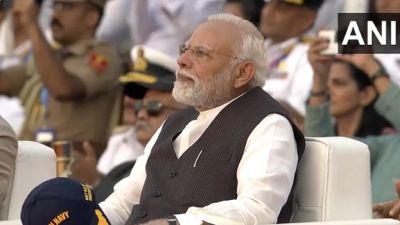 PM Modi at Navy Day function in Malvan, Maharashtra