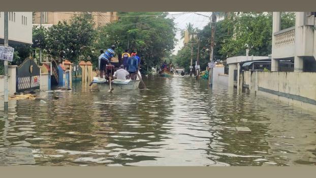 Cyclone Michuang struck Tamil Nadu in December 2023