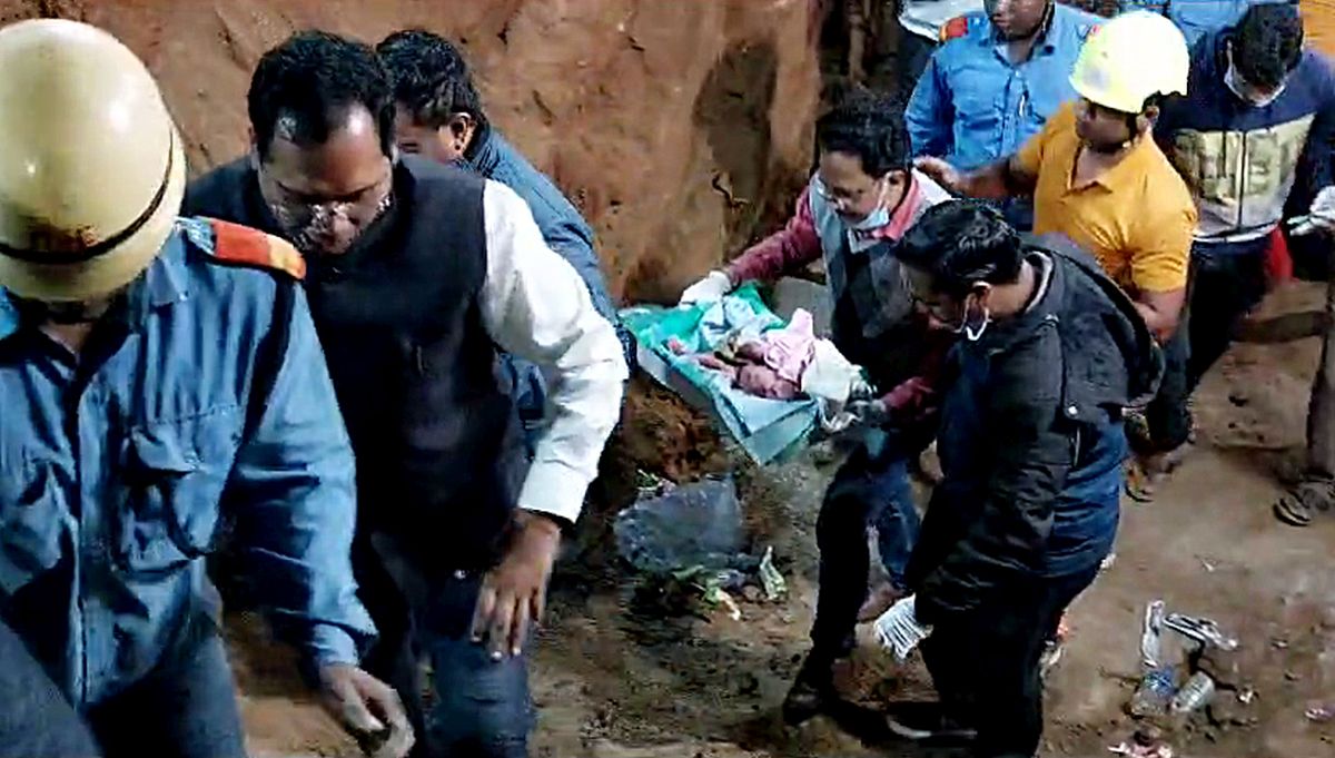 How a village rallied to keep baby alive in borewell